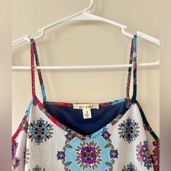 Bohemian Multicolor Camisole Top - Picture 3 of 4